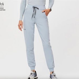 Figs High Waisted Dusty Blue Joggers!
